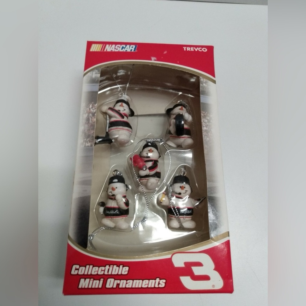 NASCAR Trevco Collectible Mini Ornaments Dale Earnhardt #3